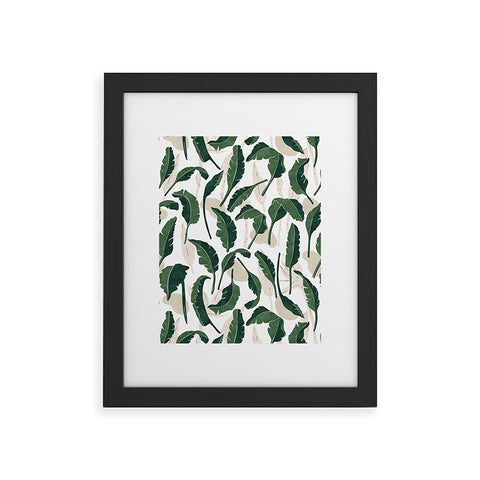 Marta Barragan Camarasa Simple tropical nature G Framed Art Print