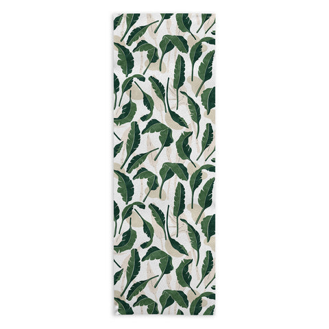 Marta Barragan Camarasa Simple tropical nature G Yoga Towel