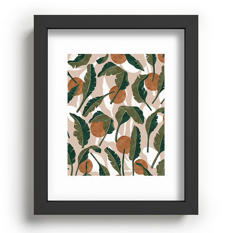 Marta Barragan Camarasa Simple tropical nature T Recessed Framing Rectangle