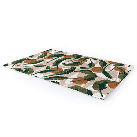 Marta Barragan Camarasa Simple tropical nature T Area Rug