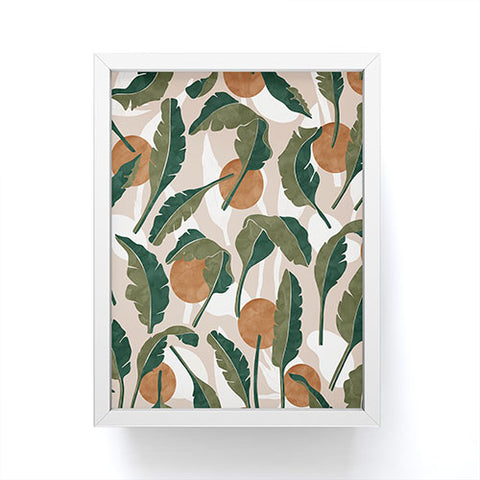 Marta Barragan Camarasa Simple tropical nature T Framed Mini Art Print
