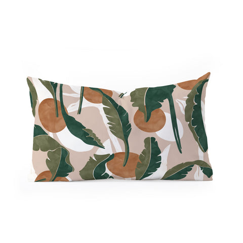 Marta Barragan Camarasa Simple tropical nature T Oblong Throw Pillow