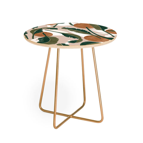Marta Barragan Camarasa Simple tropical nature T Round Side Table