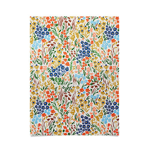 Marta Barragan Camarasa Spring flowery meadow Poster
