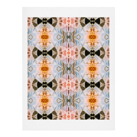 Marta Barragan Camarasa Stone pattern texture Art Print