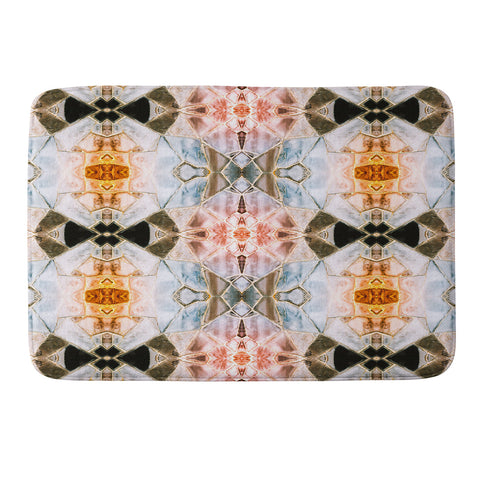 Marta Barragan Camarasa Stone pattern texture Memory Foam Bath Mat
