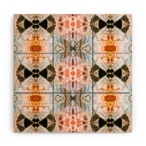 Marta Barragan Camarasa Stone pattern texture Wood Wall Mural