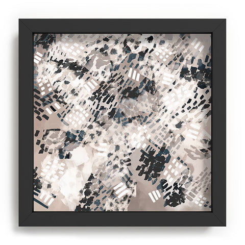 Marta Barragan Camarasa Strokes and brushstrokes I Recessed Framing Square