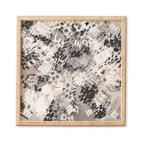 Marta Barragan Camarasa Strokes and brushstrokes I Framed Wall Art