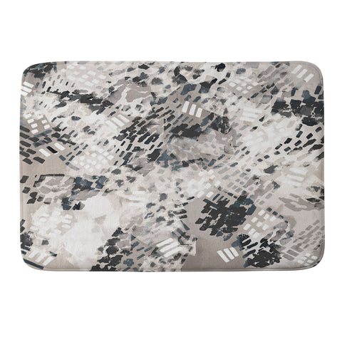 Marta Barragan Camarasa Strokes and brushstrokes I Memory Foam Bath Mat