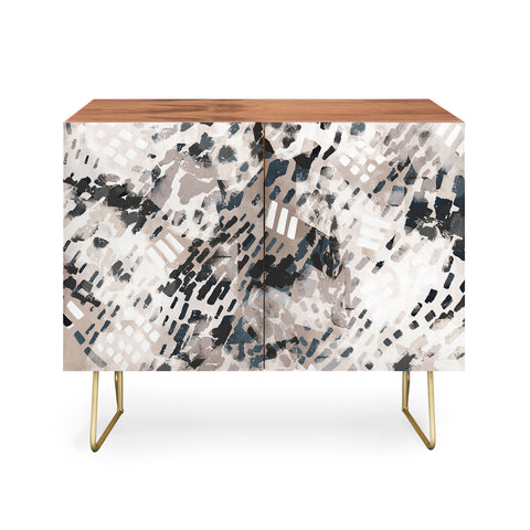 Marta Barragan Camarasa Strokes and brushstrokes I Credenza