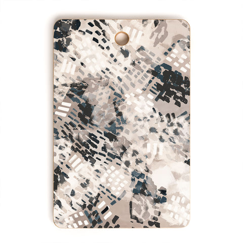 Marta Barragan Camarasa Strokes and brushstrokes I Cutting Board Rectangle