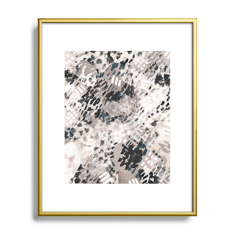 Marta Barragan Camarasa Strokes and brushstrokes I Metal Framed Art Print