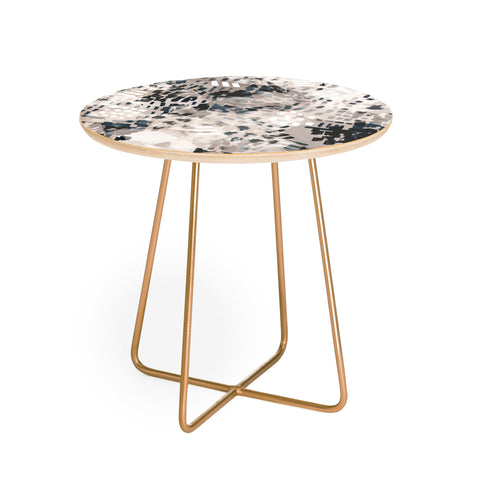 Marta Barragan Camarasa Strokes and brushstrokes I Round Side Table