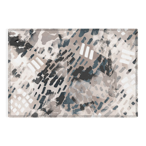 Marta Barragan Camarasa Strokes and brushstrokes I Outdoor Rug