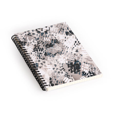 Marta Barragan Camarasa Strokes and brushstrokes I Spiral Notebook