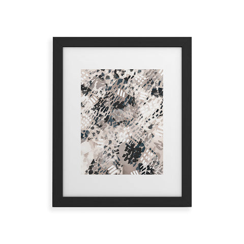 Marta Barragan Camarasa Strokes and brushstrokes I Framed Art Print