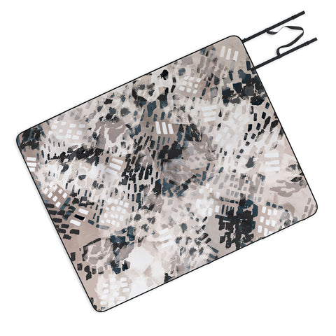Marta Barragan Camarasa Strokes and brushstrokes I Picnic Blanket