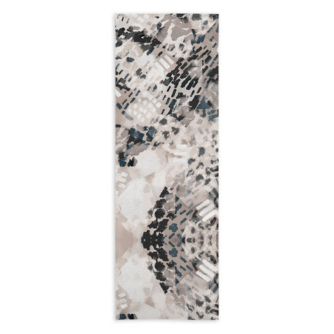 Marta Barragan Camarasa Strokes and brushstrokes I Yoga Towel