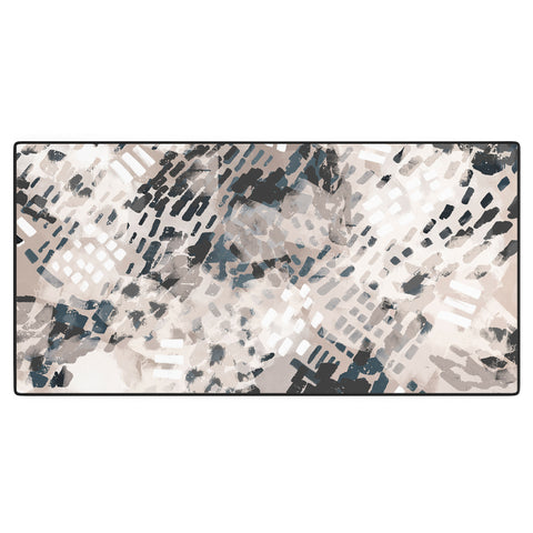 Marta Barragan Camarasa Strokes and brushstrokes I Desk Mat