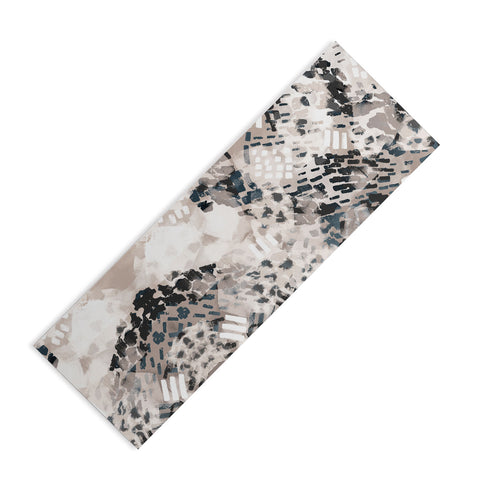 Marta Barragan Camarasa Strokes and brushstrokes I Yoga Mat