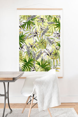 Marta Barragan Camarasa Stylish jungle Art Print And Hanger