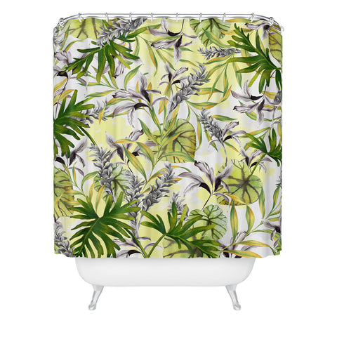 Marta Barragan Camarasa Stylish jungle Shower Curtain