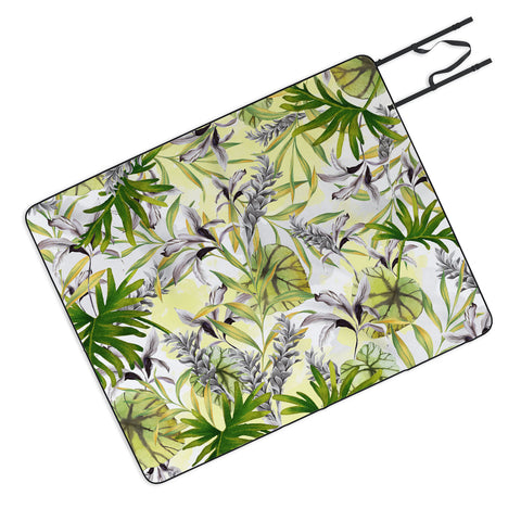Marta Barragan Camarasa Stylish jungle Picnic Blanket