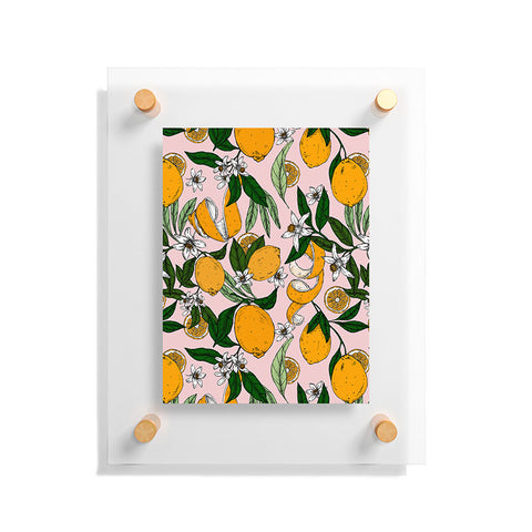 Marta Barragan Camarasa Succulent sweets oranges Floating Acrylic Print