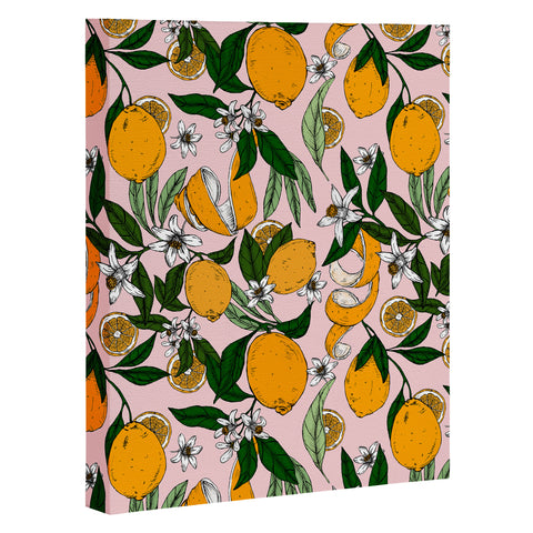 Marta Barragan Camarasa Succulent sweets oranges Art Canvas