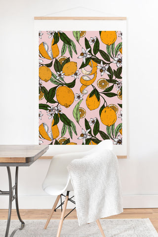 Marta Barragan Camarasa Succulent sweets oranges Art Print And Hanger