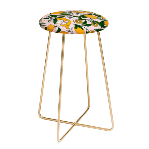 Marta Barragan Camarasa Succulent sweets oranges Counter Stool