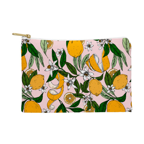 Marta Barragan Camarasa Succulent sweets oranges Pouch