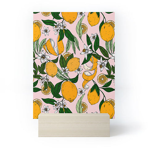 Marta Barragan Camarasa Succulent sweets oranges Mini Art Print