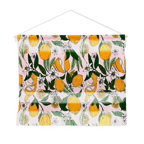 Marta Barragan Camarasa Succulent sweets oranges Wall Hanging Landscape