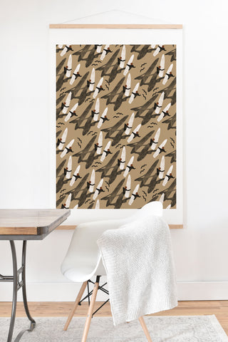 Marta Barragan Camarasa Sun sea and surf Art Print And Hanger