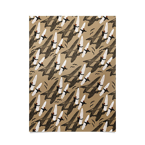 Marta Barragan Camarasa Sun sea and surf Poster