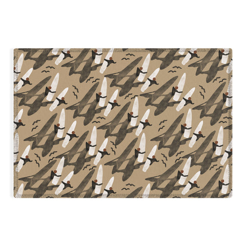 Marta Barragan Camarasa Sun sea and surf Outdoor Rug