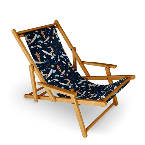 Marta Barragan Camarasa Surfing the terrazzo sea 2 Sling Chair