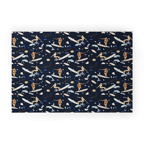 Marta Barragan Camarasa Surfing the terrazzo sea 2 Welcome Mat