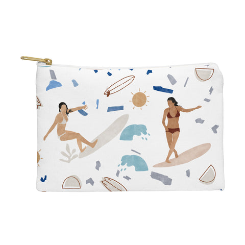 Marta Barragan Camarasa Surfing the terrazzo sea Pouch