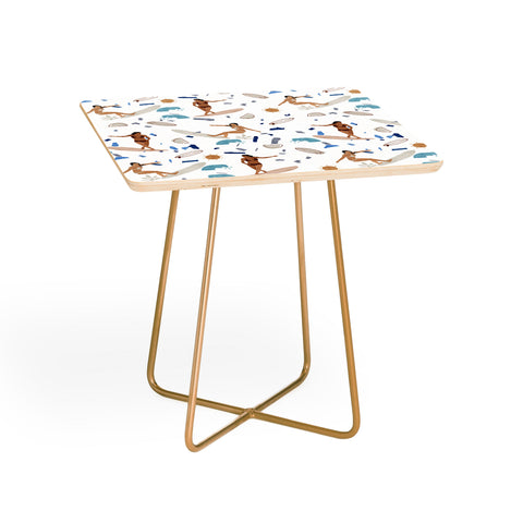 Marta Barragan Camarasa Surfing the terrazzo sea Side Table