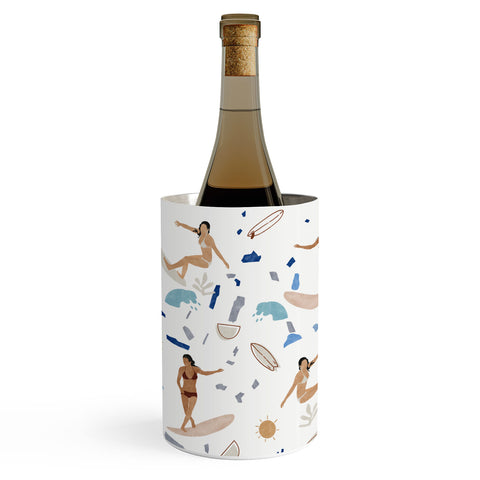 Marta Barragan Camarasa Surfing the terrazzo sea Wine Chiller