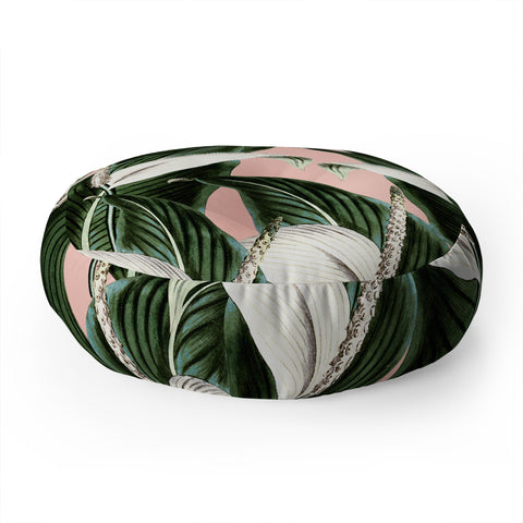 Marta Barragan Camarasa Sweet floral Desert Floor Pillow Round