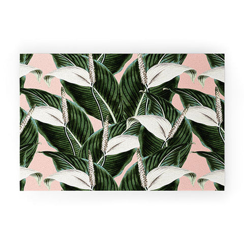 Marta Barragan Camarasa Sweet floral Desert Welcome Mat