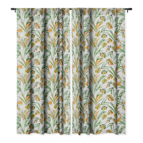Marta Barragan Camarasa Sweet tropical botany Blackout Window Curtain