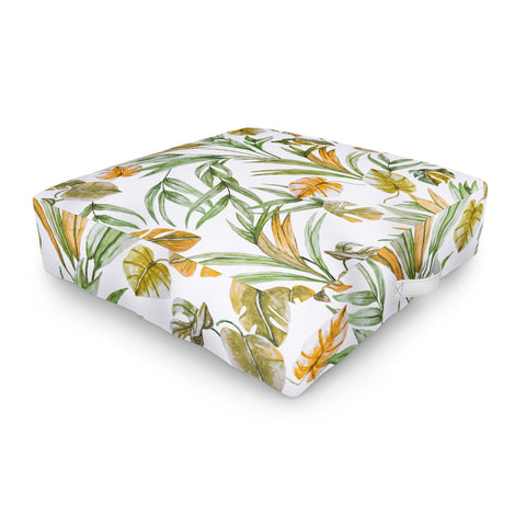 Marta Barragan Camarasa Sweet tropical botany Outdoor Floor Cushion