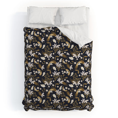 Marta Barragan Camarasa Sweet winter garden I Duvet Cover