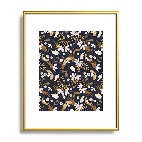 Marta Barragan Camarasa Sweet winter garden I Metal Framed Art Print