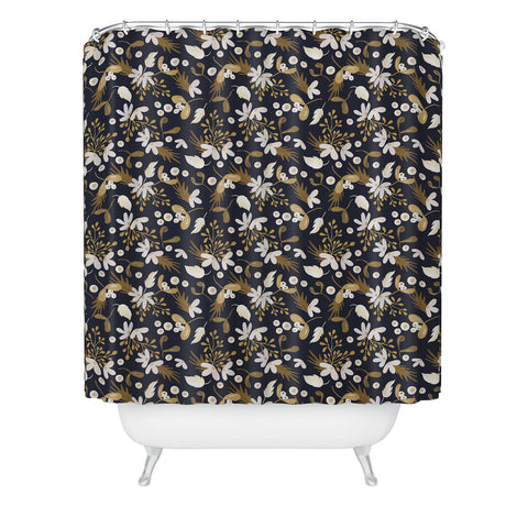 Marta Barragan Camarasa Sweet winter garden I Shower Curtain